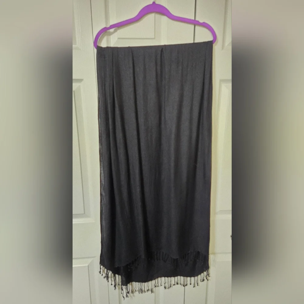 Ashley Cooper Black Scarf Shawl - Picture 4 of 7
